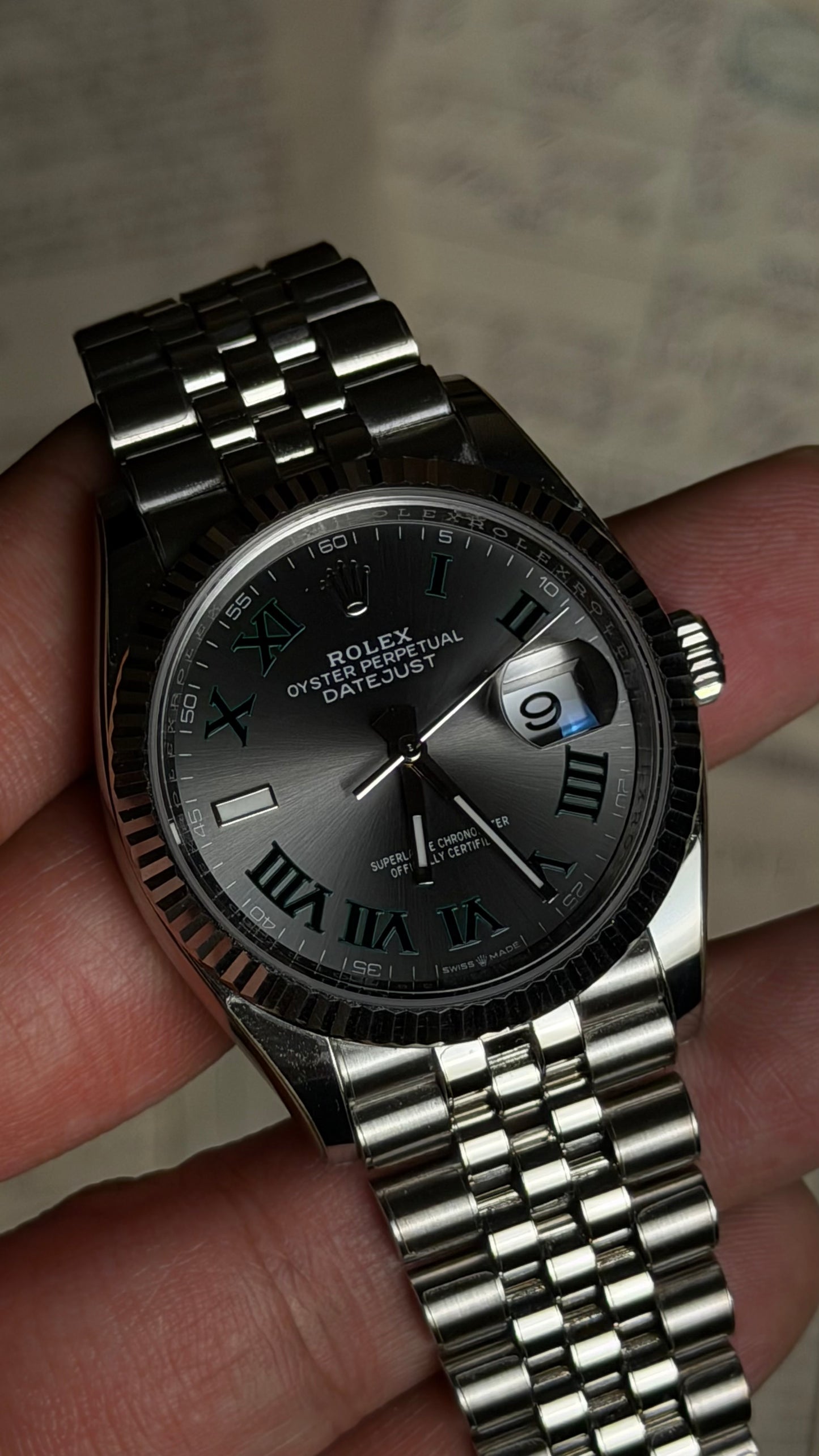 Rolex Datejust Wimbledon 126234