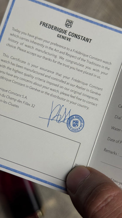 Frederique Constant Slimline Moonphase