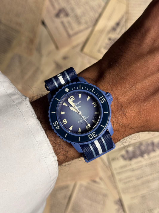 Blancpain X Swatch- Atlantic Ocean
