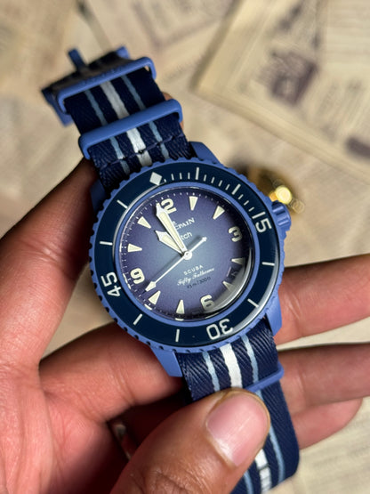 Blancpain X Swatch- Atlantic Ocean