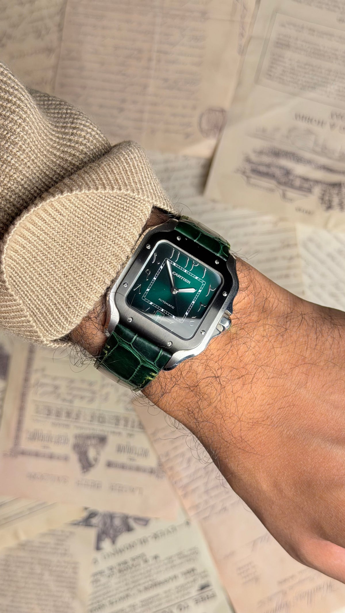 Cartier Santos Middle East Edition