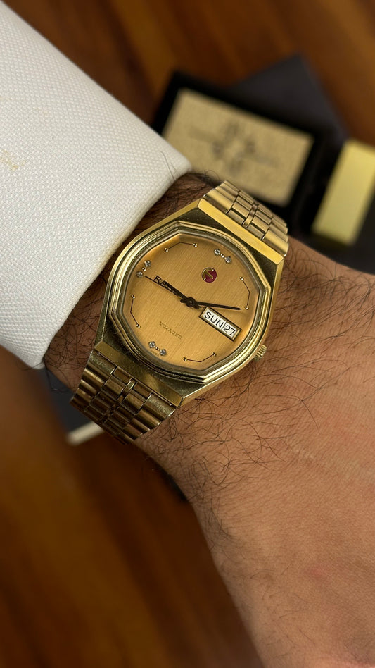 RADO VOYAGER GOLDEN RARE