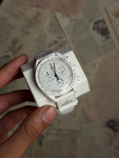 Omega X Swatch- Mission to Moonphase Snoopy
