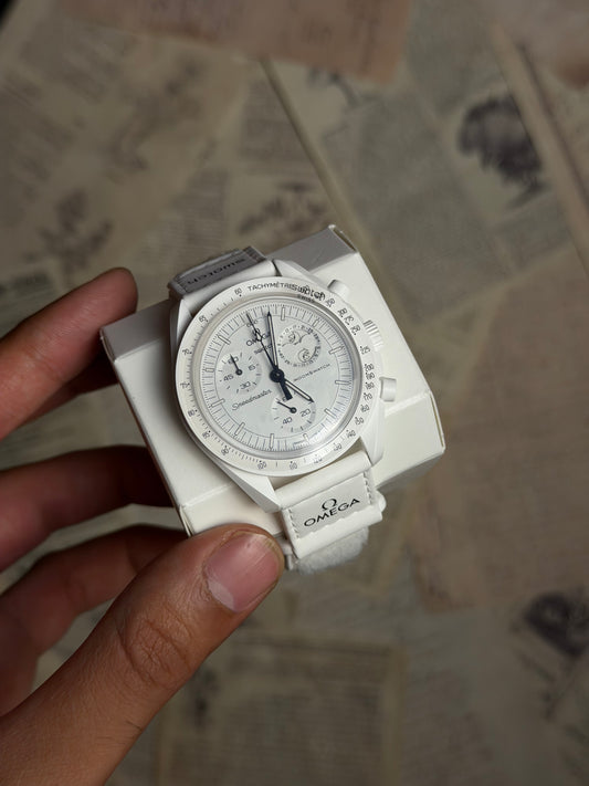 Omega X Swatch- Mission to Moonphase Snoopy