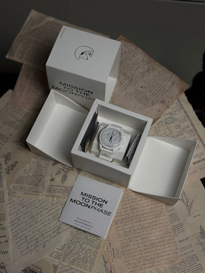 Omega X Swatch- Mission to Moonphase Snoopy