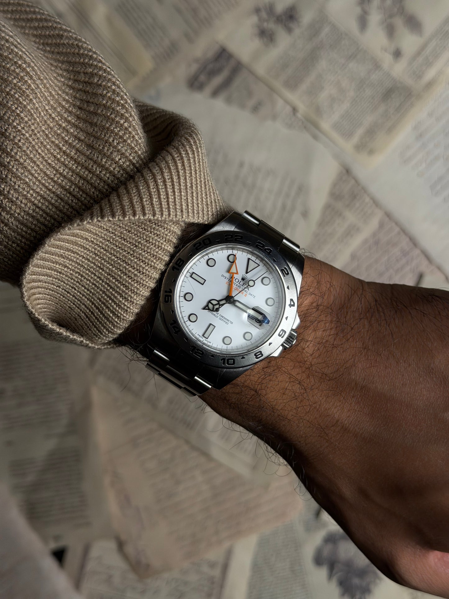 Rolex Explorer ll 216570 Polar